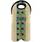 Pineapples and Coconuts Double Wine Tote - Front (new)