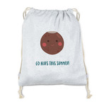 Pineapples and Coconuts Drawstring Backpack - Sweatshirt Fleece - Double Sided (Personalized)