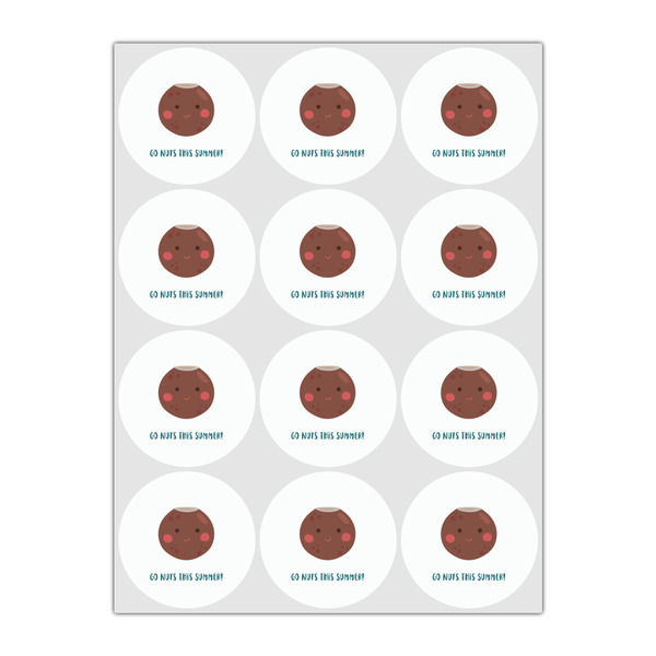 Pineapples and Coconuts Drink Topper - Small - Set of 12