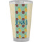 Pineapples and Coconuts Pint Glass - Full Color - Front View