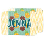 Pineapples and Coconuts Dish Drying Mat (Personalized)