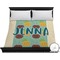 Pineapples and Coconuts Duvet Cover - King (Personalized)
