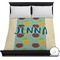 Pineapples and Coconuts Duvet Cover - Full / Queen (Personalized)