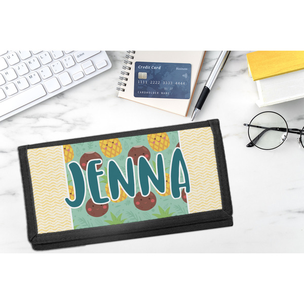 Pineapples and Coconuts DyeTrans Checkbook Cover - LIFESTYLE