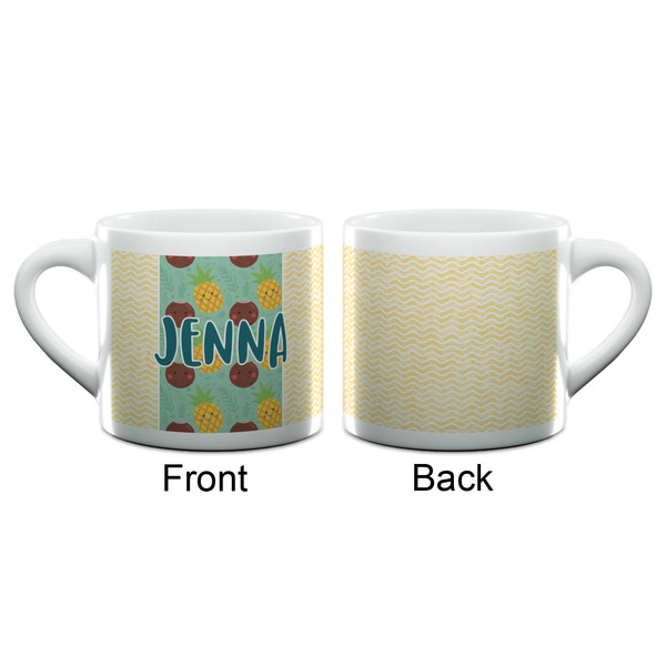 Pineapples and Coconuts Espresso Cup - 6oz (Double Shot) (APPROVAL)
