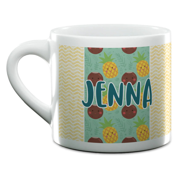 Pineapples and Coconuts Espresso Cup - 6oz (Double Shot) (MAIN)