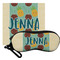 Pineapples and Coconuts Eyeglass Case & Cloth Set