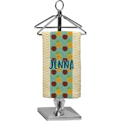 Pineapples and Coconuts Finger Tip Towel - Full Print (Personalized)