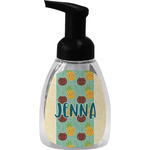 Pineapples and Coconuts Foam Soap Bottle - Black (Personalized)