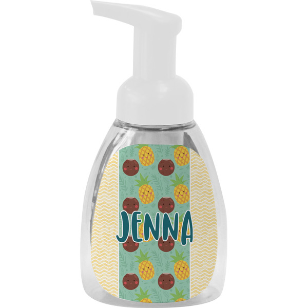 Custom Pineapples and Coconuts Foam Soap Bottle (Personalized)