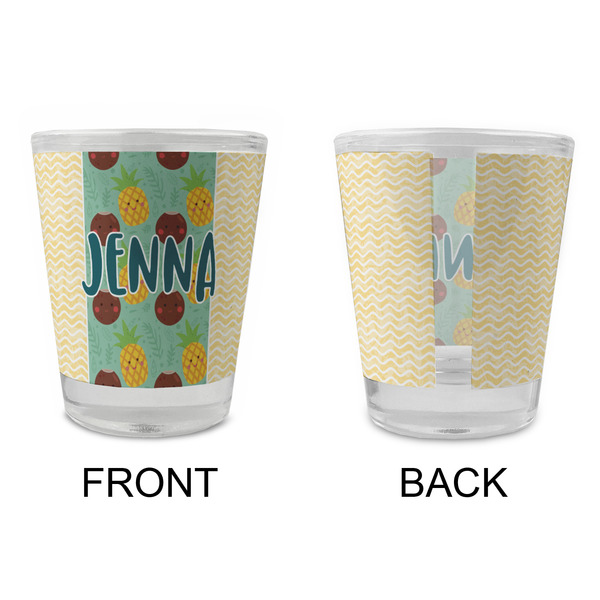 Pineapples and Coconuts Glass Shot Glass - Standard - APPROVAL