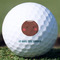 Pineapples and Coconuts Golf Ball - Branded - Front