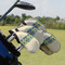 Pineapples and Coconuts Golf Club Cover - Set of 9 - On Clubs