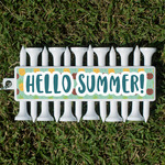 Pineapples and Coconuts Golf Tees & Ball Markers Set (Personalized)