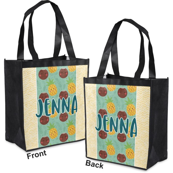 Pineapples and Coconuts Grocery Bag - Apvl