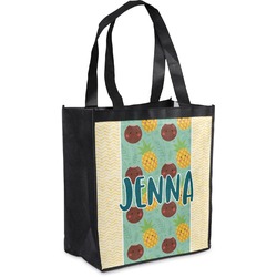 Pineapples and Coconuts Grocery Bag (Personalized)