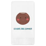 Pineapples and Coconuts Guest Towels - Full Color (Personalized)