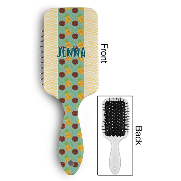 Pineapples and Coconuts Hair Brush - Approval