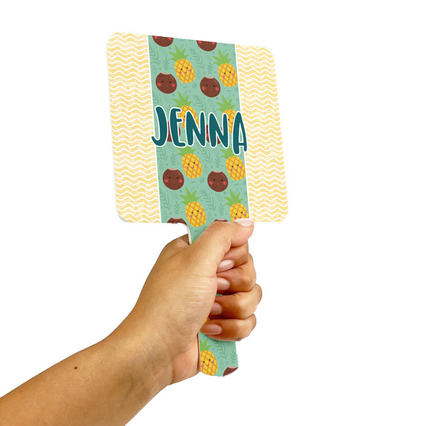 Pineapples and Coconuts Hand Mirrors - Alt View