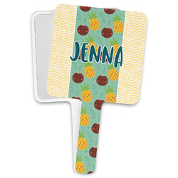 Pineapples and Coconuts Hand Mirror (Personalized)