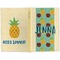 Pineapples and Coconuts Hard Cover Journal - Apvl