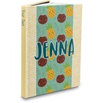 Pineapples and Coconuts Hardbound Journal (Personalized)