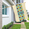 Pineapples and Coconuts House Flags - Double Sided - LIFESTYLE