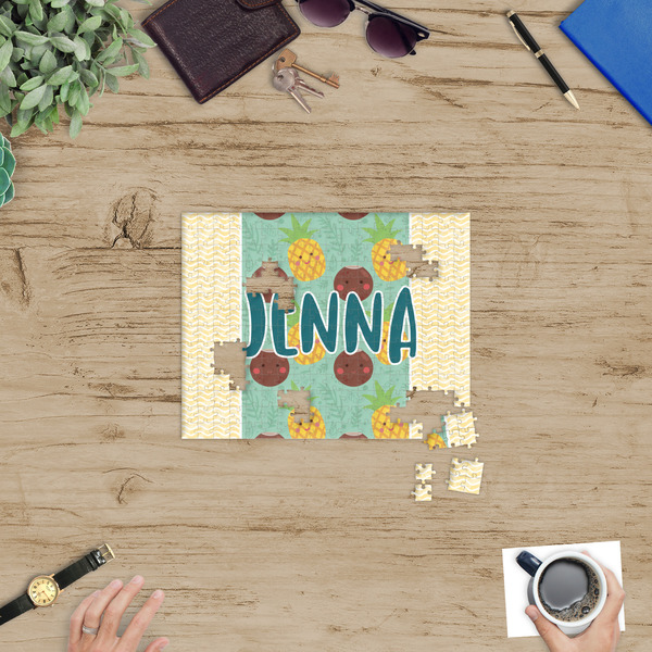 Pineapples and Coconuts Jigsaw Puzzle 252 Piece - In Context