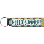 Pineapples and Coconuts Neoprene Keychain Fob (Personalized)