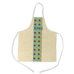 Pineapples and Coconuts Kid's Apron w/ Name or Text