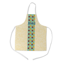 Pineapples and Coconuts Kid's Apron - Medium (Personalized)