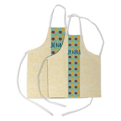 Pineapples and Coconuts Kid's Apron w/ Name or Text