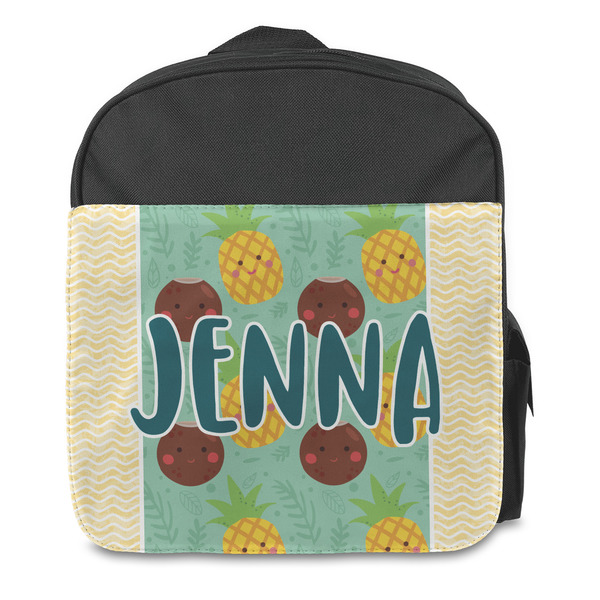 Pineapples and Coconuts Kids Backpack - Front
