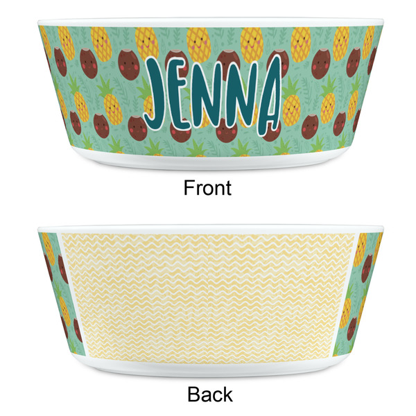 Pineapples and Coconuts Kids Bowls - APPROVAL