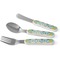 Pineapples and Coconuts Kids Flatware