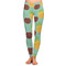 Pineapples and Coconuts Ladies Leggings - Front
