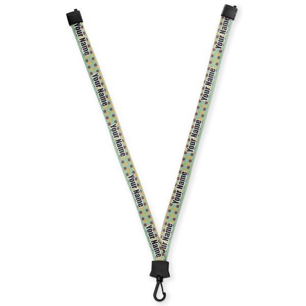 Custom Pineapples and Coconuts Lanyard (Personalized)