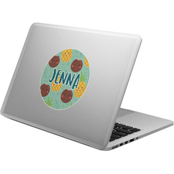 Pineapples and Coconuts Laptop Decal (Personalized)