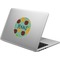 Pineapples and Coconuts Laptop Decal