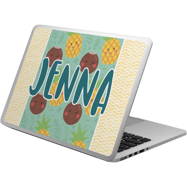 Custom Pineapples and Coconuts Laptop Skin - Custom Sized (Personalized)