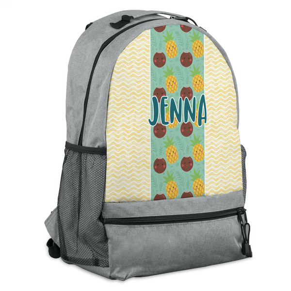Custom Pineapples and Coconuts Backpack (Personalized)