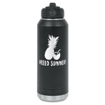 Pineapples and Coconuts Water Bottles - Laser Engraved (Personalized)