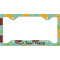 Pineapples and Coconuts License Plate Frame - Style C