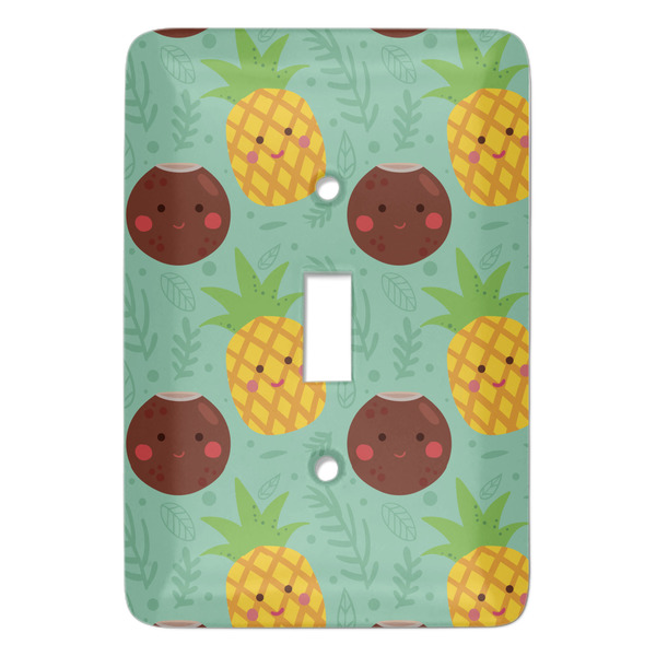 Custom Pineapples and Coconuts Light Switch Cover (Single Toggle)