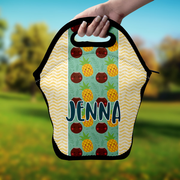 Pineapples and Coconuts Lunch Bag - Hand