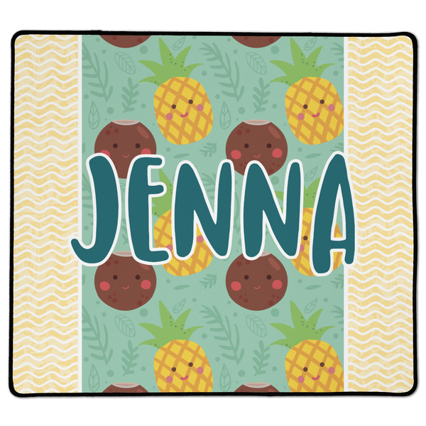 Custom Pineapples and Coconuts XL Gaming Mouse Pad - 18" x 16" (Personalized)