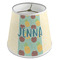 Pineapples and Coconuts Poly Film Empire Lampshade - Angle View
