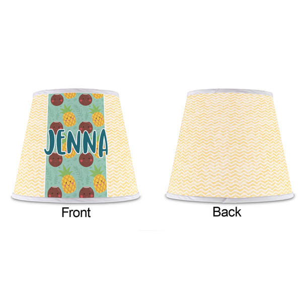 Pineapples and Coconuts Poly Film Empire Lampshade - Approval