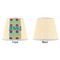 Pineapples and Coconuts Poly Film Empire Lampshade - Approval