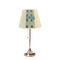 Pineapples and Coconuts Poly Film Empire Lampshade - On Stand